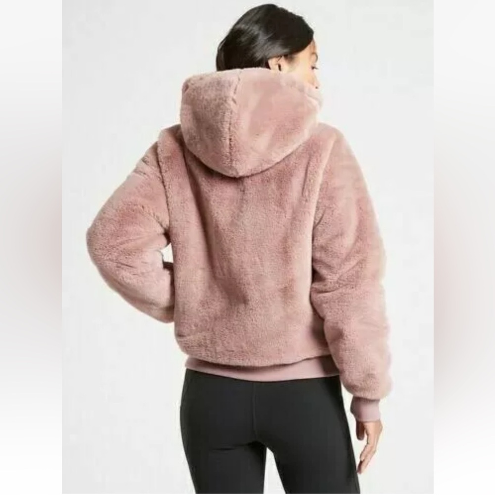 Athleta Ritual Faux Fur Jacket - Picture 2 of 5